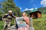 Замдиректора Тигирекского заповедника Елена Васильевна Репетунова (слева):
- Все 20 лет мы вместе с «Природой Алтая» и её бессменным редактором Сергеем Ивановичем Малыхиным. На фестивалях, акциях, субботниках, семинарах, конференциях... И даже на отдалённых кордонах заповедных территорий. Поздравляем с круглой датой.  Всегда с вами.
PS. С Натальей Алексеевной и природой Алтая на Беле. Автор фото Светлана Щигрева.