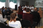 На встрече в школе по итогам гранта