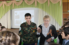 Т.А. НЕтбайло и Е. Новохацкий на встрече с ребятами